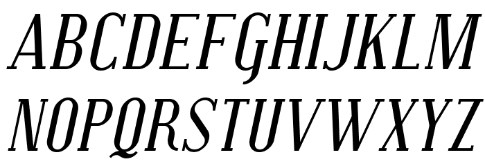 SF Covington SC Italic Font LOWERCASE