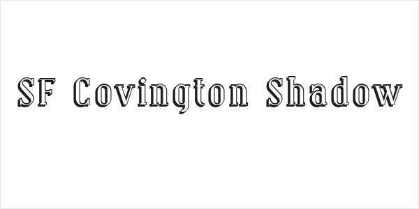 SF Covington Shadow Logo