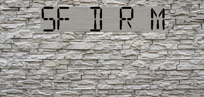 SF Digital Readout Medium Font examples