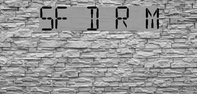 SF Digital Readout Medium Font examples