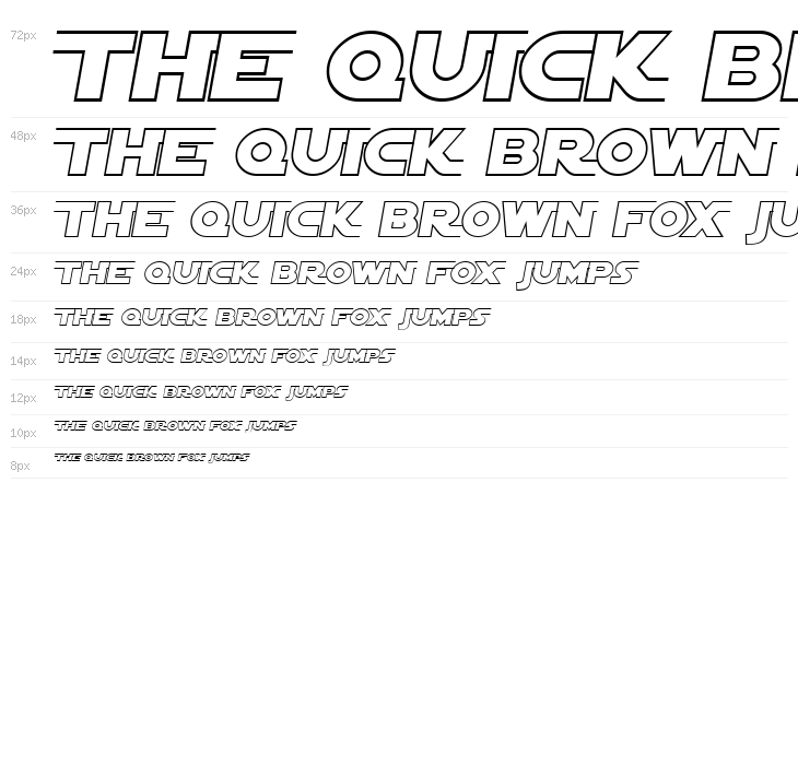 SF Distant Galaxy AltOutline Italic Waterfall