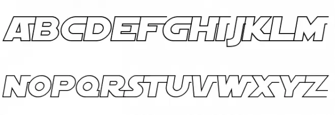 SF Distant Galaxy AltOutline Italic Fuentes MINÚSCULAS