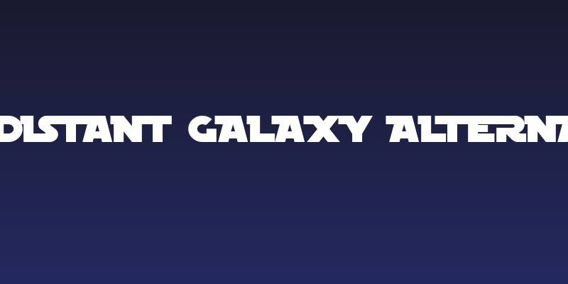SF Distant Galaxy Alternate Social Header