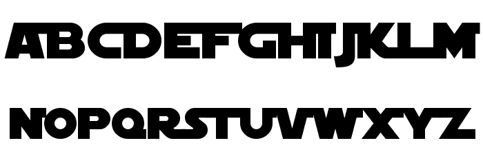 SF Distant Galaxy Alternate Font LOWERCASE