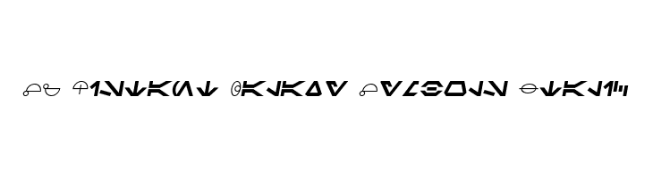 SF Distant Galaxy Symbols Italic  Free Fonts Download