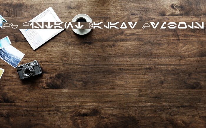 SF Distant Galaxy Symbols Font examples
