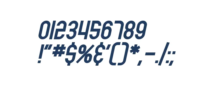 SF Eccentric Opus Bold Oblique Font OTHER CHARS