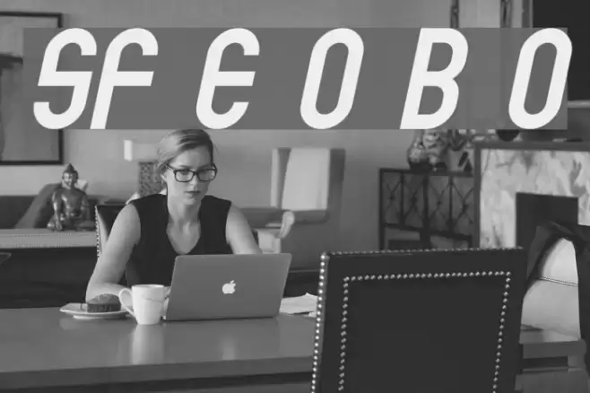 SF Eccentric Opus Bold Oblique Font examples