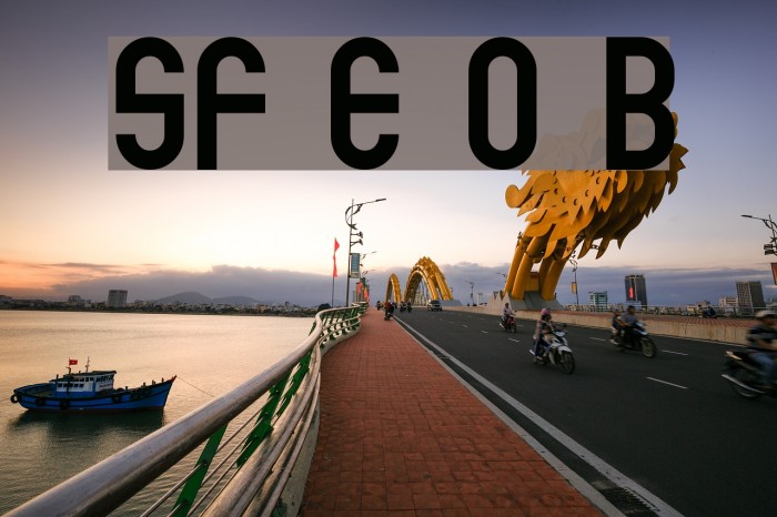 SF Eccentric Opus Bold Font examples