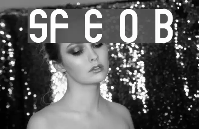 SF Eccentric Opus Bold Font examples