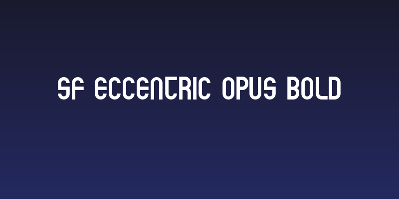 SF Eccentric Opus Bold Social Header