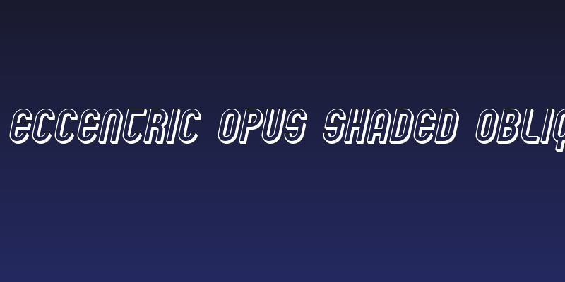 SF Eccentric Opus Shaded Oblique Social Header