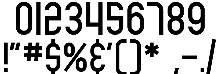 SF Eccentric Opus Шрифта ДРУГИЕ символов