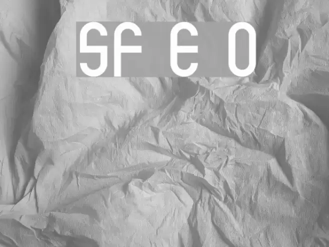 SF Eccentric Opus Шрифта examples