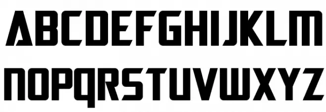 SF Electrotome Bold Шрифта ВЕРХНИЙ
