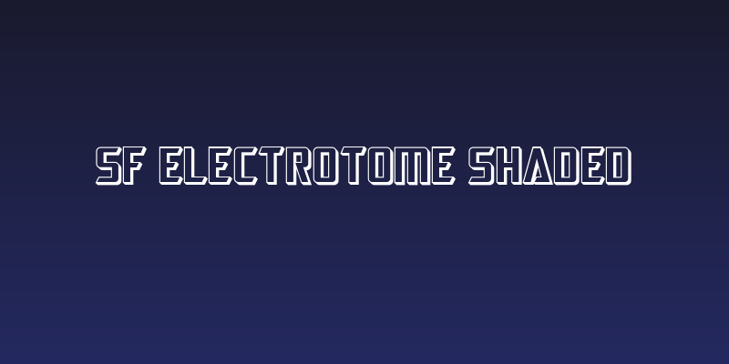 SF Electrotome Shaded Social Header