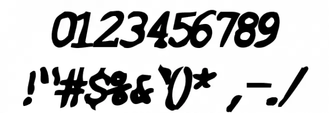 SF Espionage Heavy Oblique خط محارف أخرى