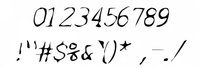 SF Espionage Light Oblique Schriftart Anderer Schreiben