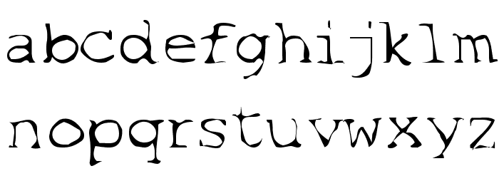 SF Espionage Light フォント 小文字