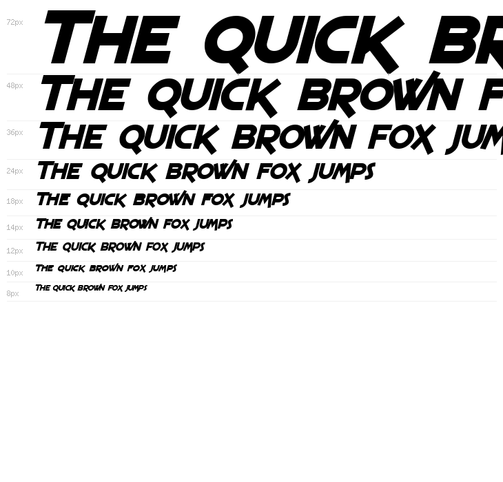 SF Espresso Shack Bold Italic Waterfall