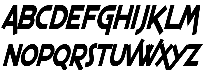 SF Espresso Shack Condensed Italic フォント 小文字