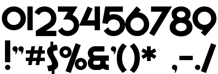 SF Espresso Shack Font OTHER CHARS