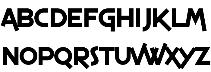 SF Espresso Shack Font LOWERCASE