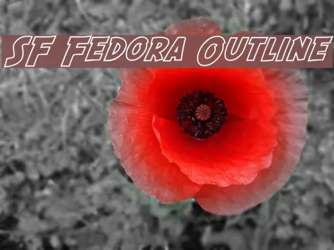 SF Fedora Outline Example 1