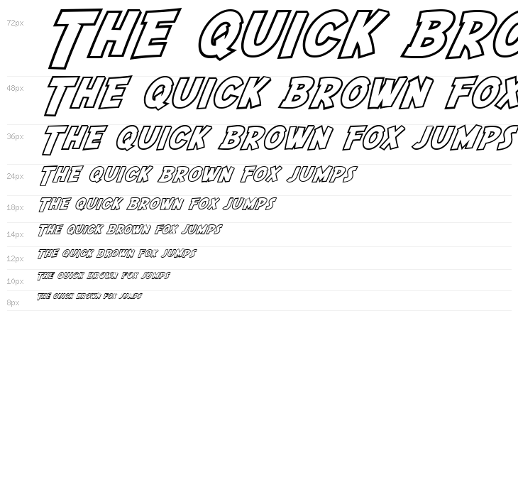 SF Fedora Outline Waterfall