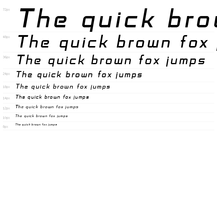 SF Fedora Titles Italic Waterfall