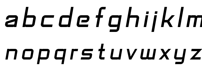 SF Fedora Titles Italic Font LOWERCASE