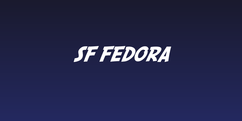 SF Fedora Social Header