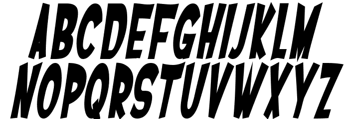 SF Ferretopia Bold Oblique Font LOWERCASE