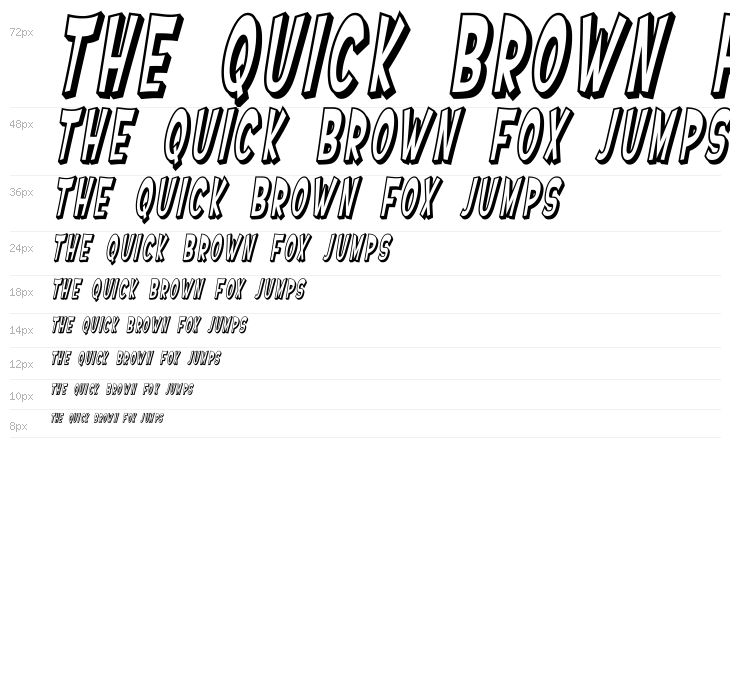 SF Ferretopia Shaded Oblique Waterfall