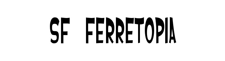 SF Ferretopia  Скачать бесплатные шрифты