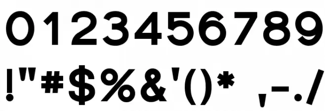 SF Florencesans Black Font OTHER CHARS