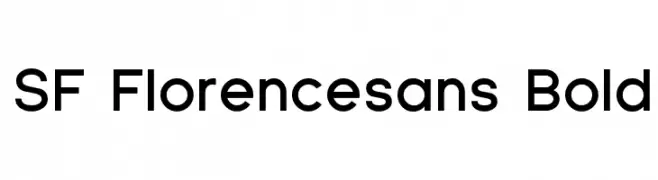 SF Florencesans Bold  Fuentes Gratis Descargar