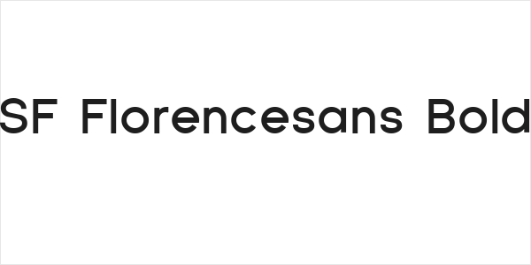 SF Florencesans Bold Logo