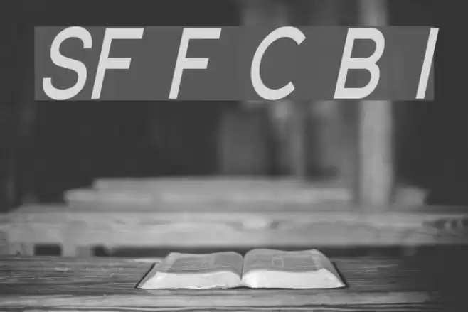 SF Florencesans Cond Bold Italic Font examples