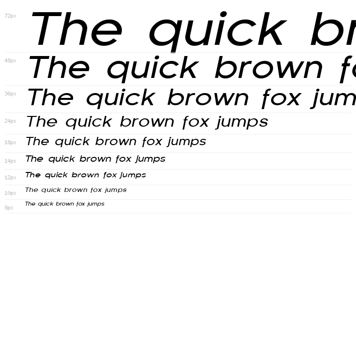 SF Florencesans Exp Italic Waterfall