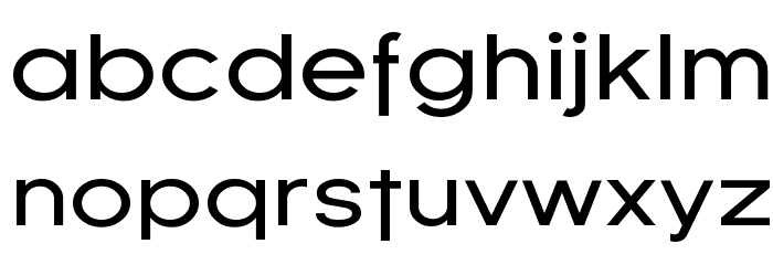 SF Florencesans Exp Font LOWERCASE
