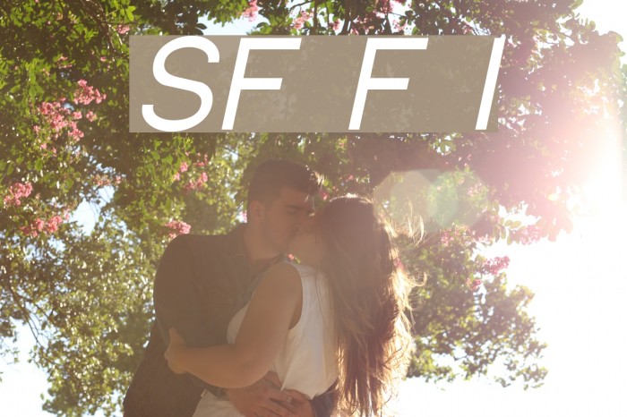 SF Florencesans Italic Font examples