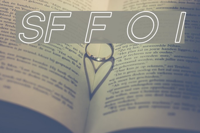 SF Florencesans Outline Italic Font examples