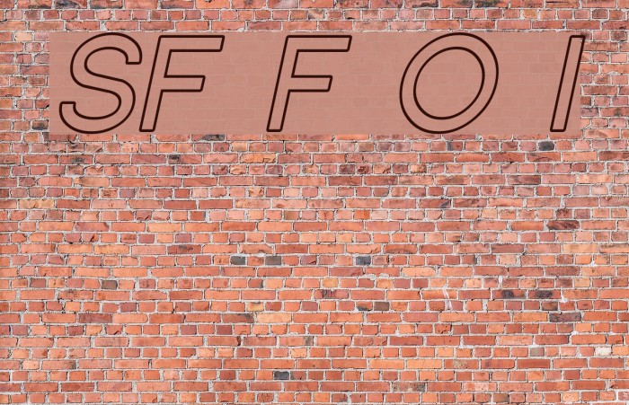 SF Florencesans Outline Italic Font examples