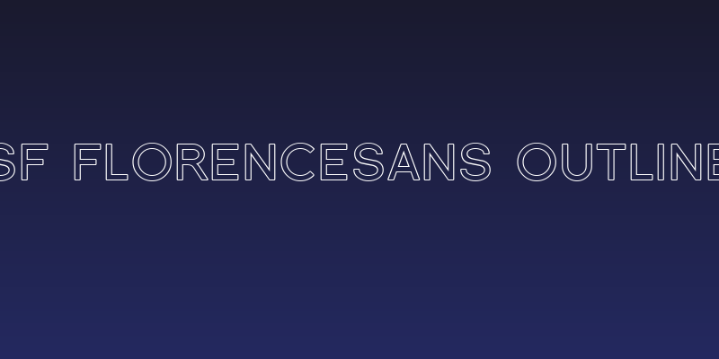 SF Florencesans Outline Social Header