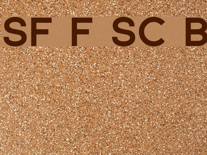 SF Florencesans SC Black Font examples