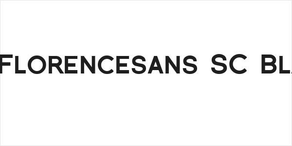 SF Florencesans SC Black Logo