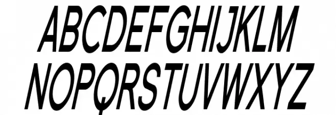 SF Florencesans SC Comp Bold Italic フォント 大文字