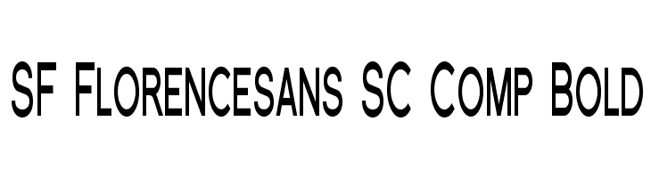 SF Florencesans SC Comp Bold Font