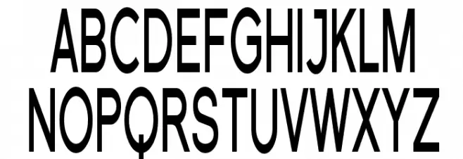 SF Florencesans SC Comp Bold Schriftart Groß